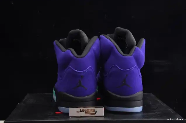 Bmlin Air 5 Jordan Alternate Retro 136027-500 Grape 0624